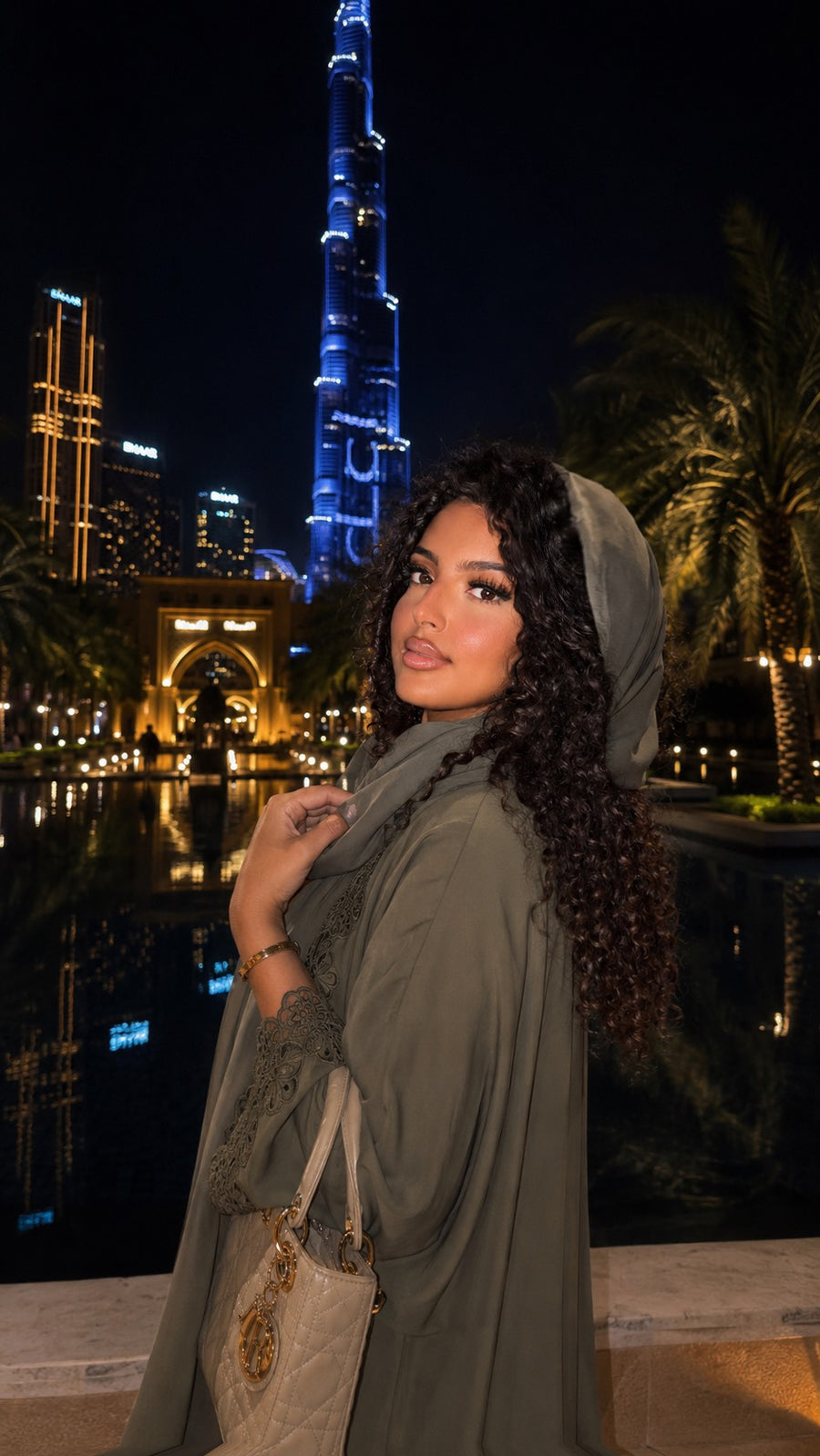 ABAYA WARDA-KAKI