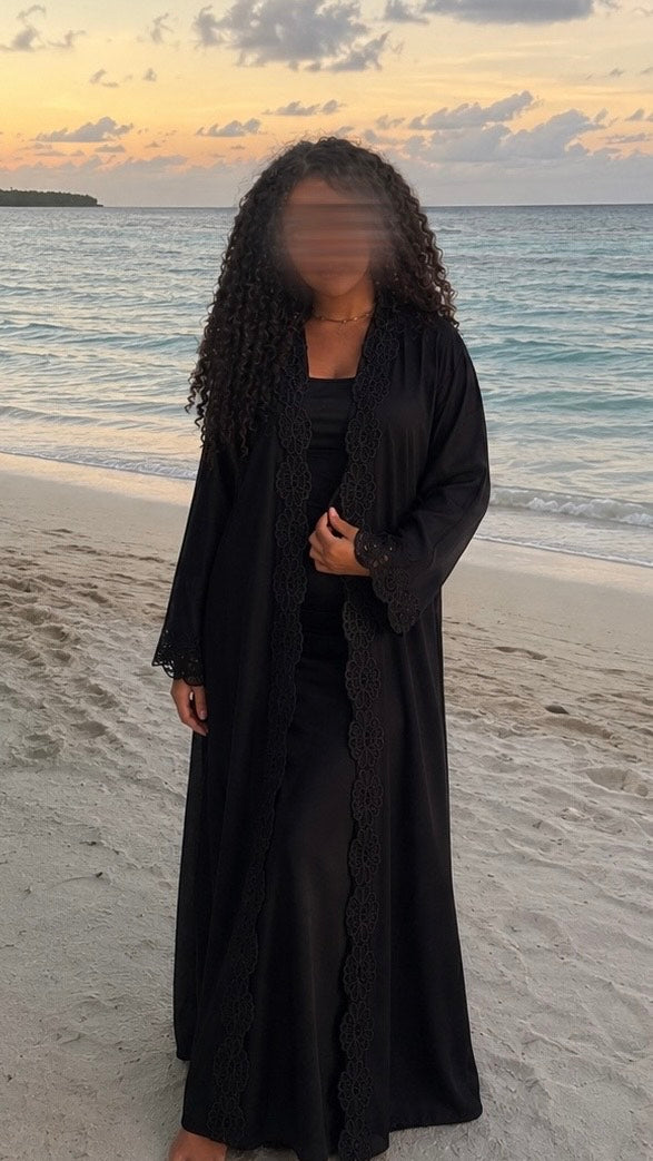 ABAYA WARDA-NOIRE